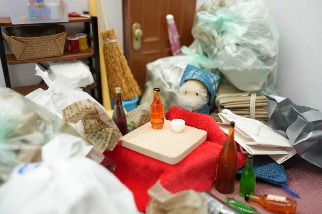 ゴミ屋敷。セルフネグレクトイメージ