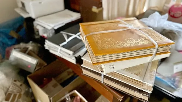 遺品整理と貴重品の捜索