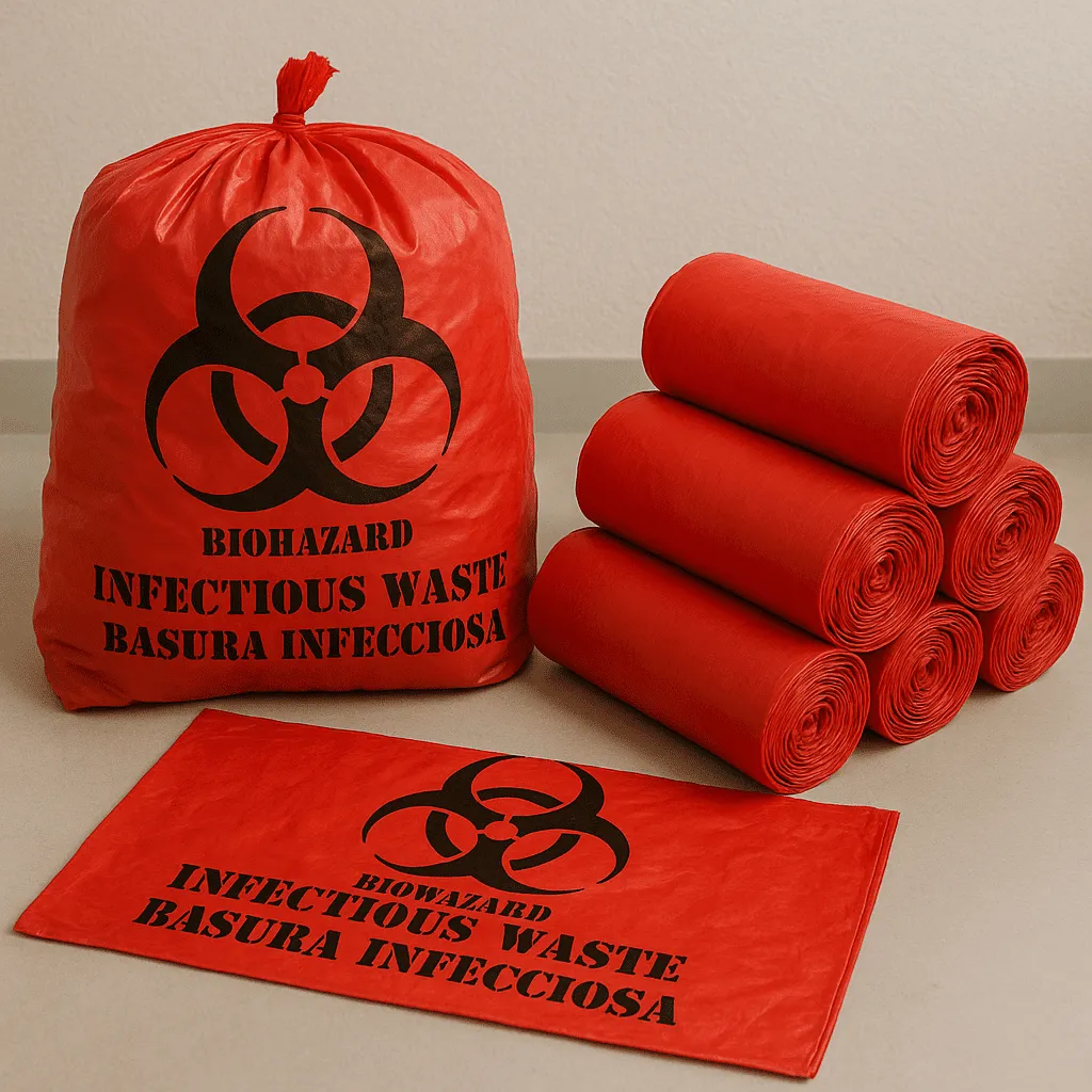 特殊清掃時に使用するバイオハザードバック