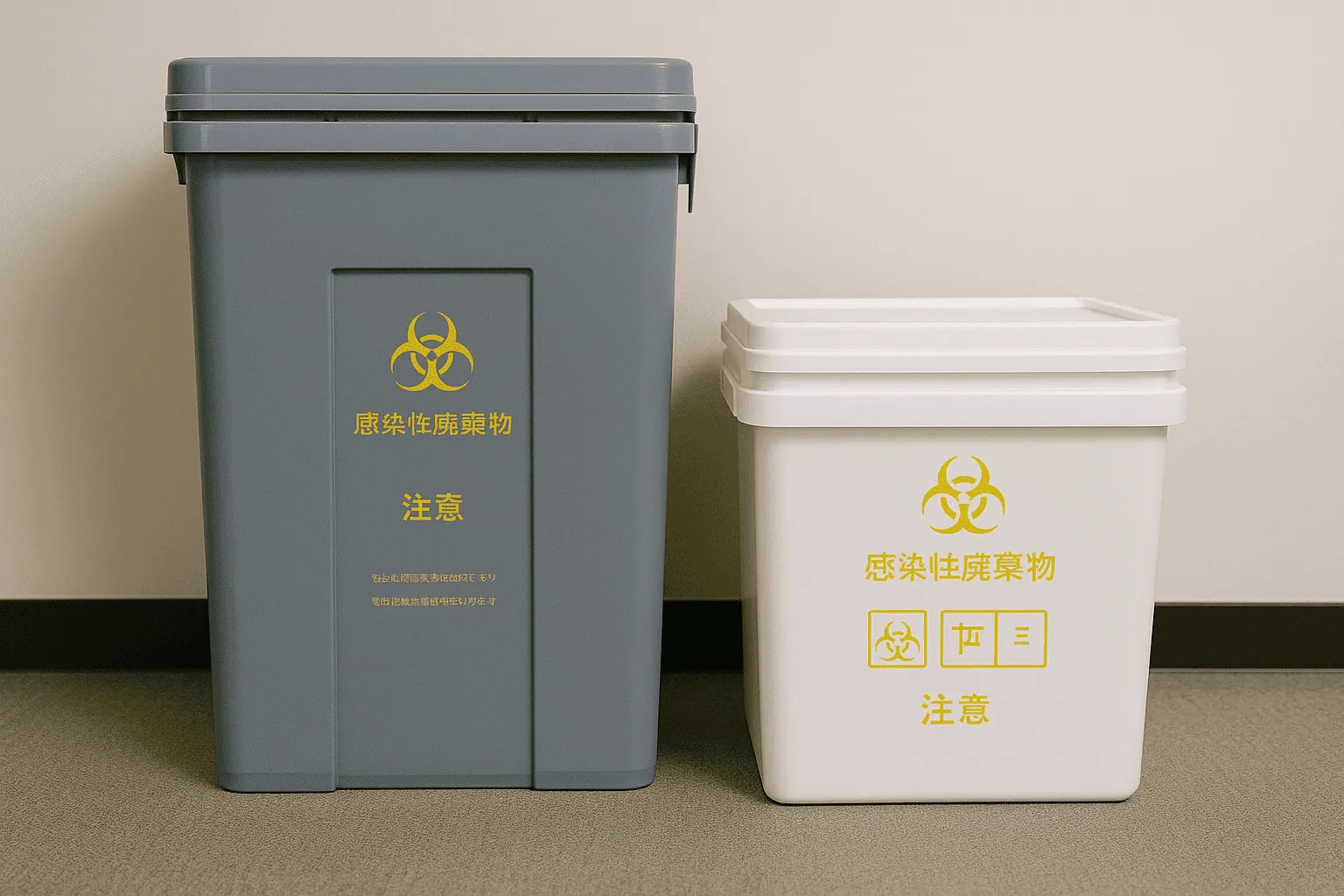 特殊清掃時に使用する特殊廃棄物容器