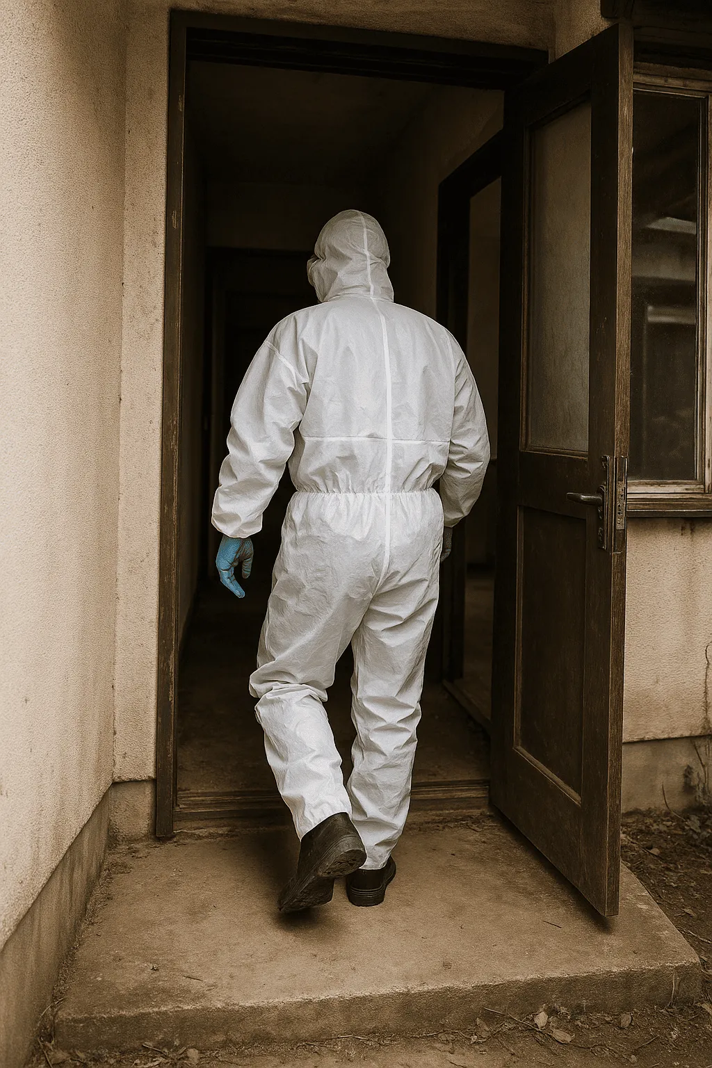 特殊清掃を行う前の現地調査