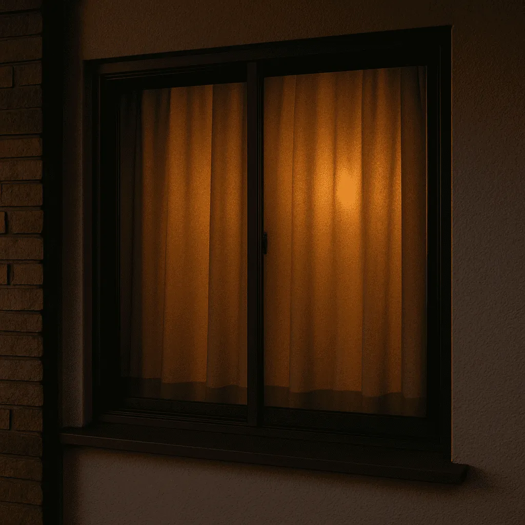 孤独死が起こり、テレビがつけっぱなしになっている部屋