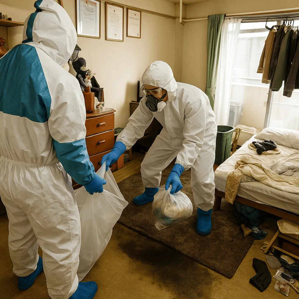 特殊清掃が終わった後も、汚損・破損した内装の修復が必要